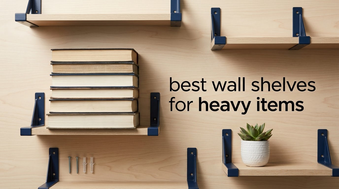 best wall shelves for heavy items