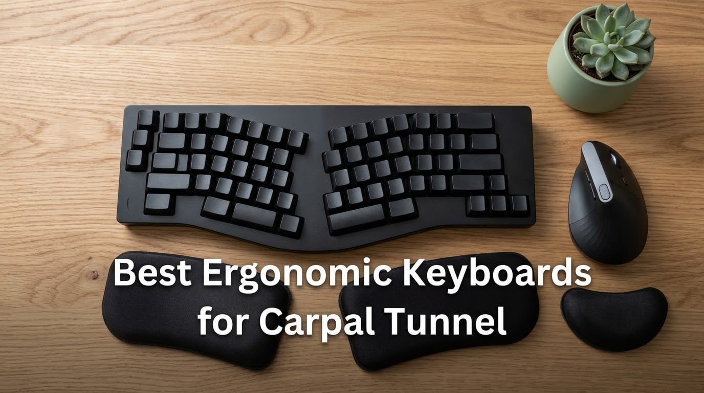 Best Ergonomic Keyboards for Carpal Tunnel