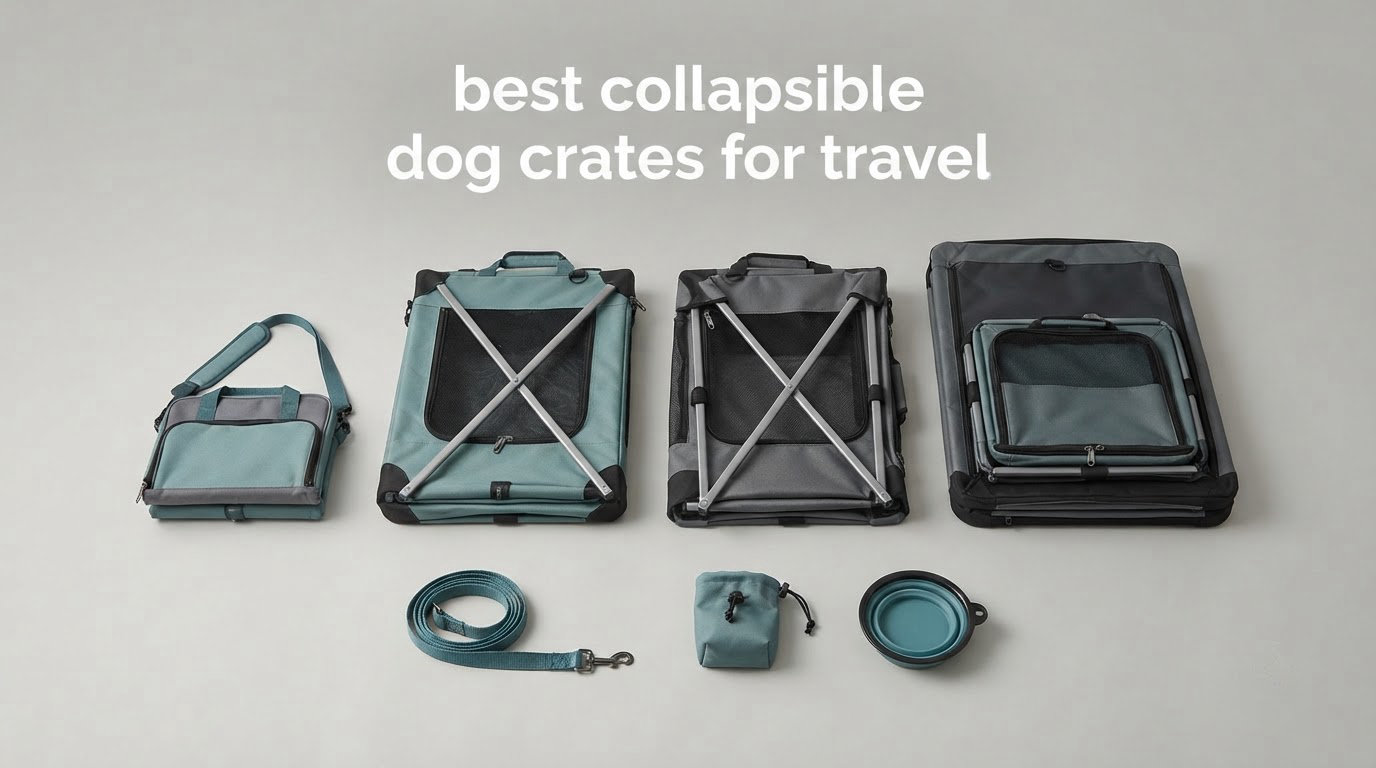 best collapsible dog crates for travel