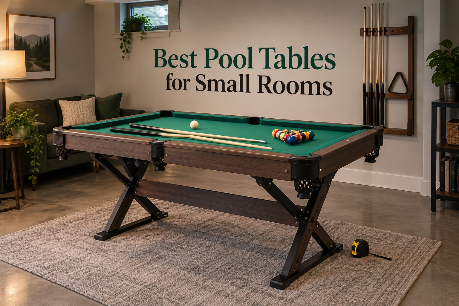 Best Pool Tables for Small Rooms