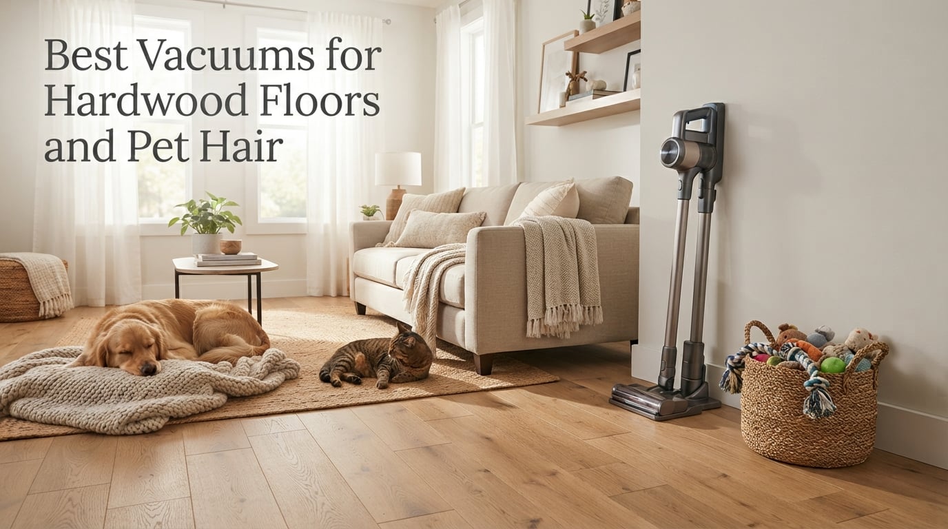 Best Vacuums for Hardwood Floors and Pet Hair