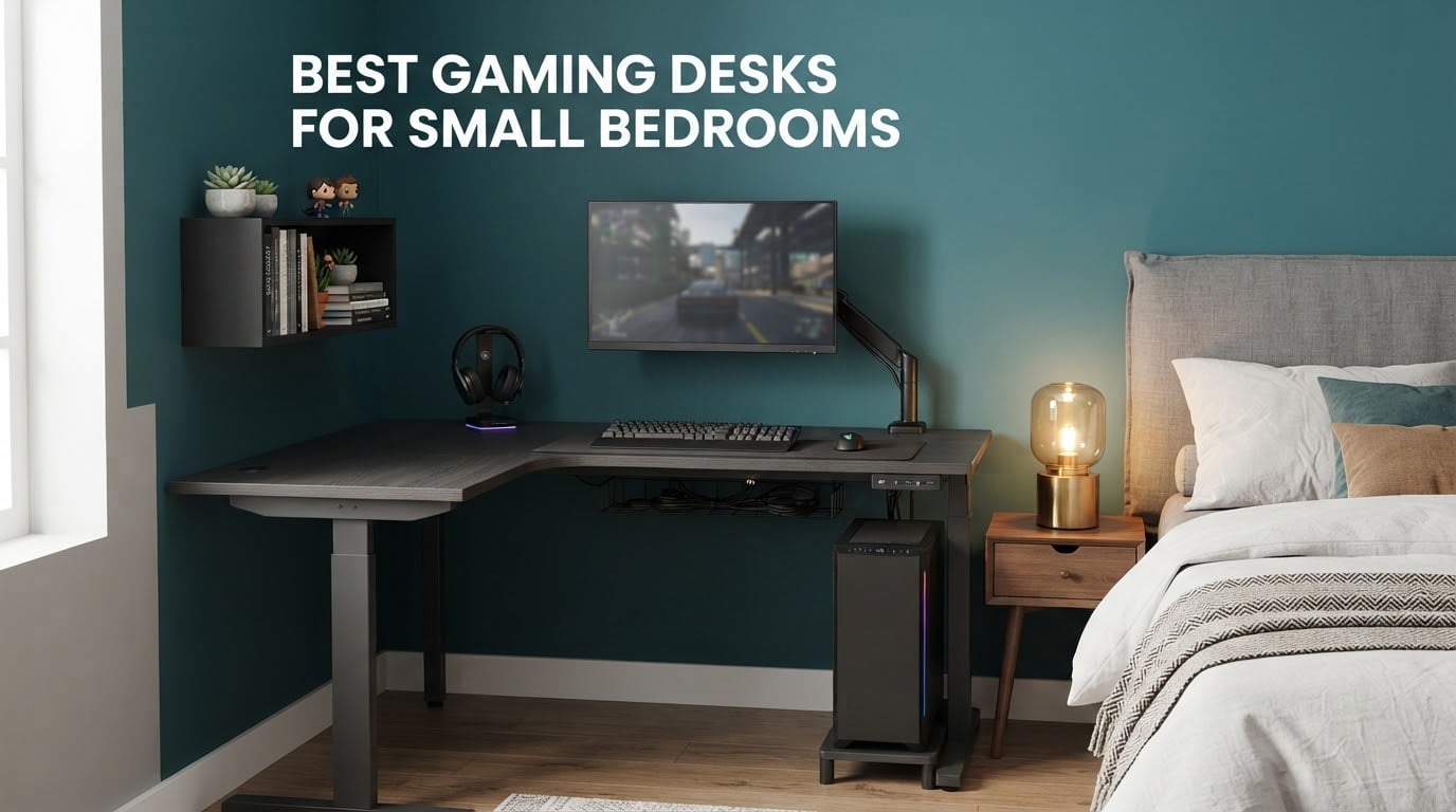 best gaming desks for small bedrooms