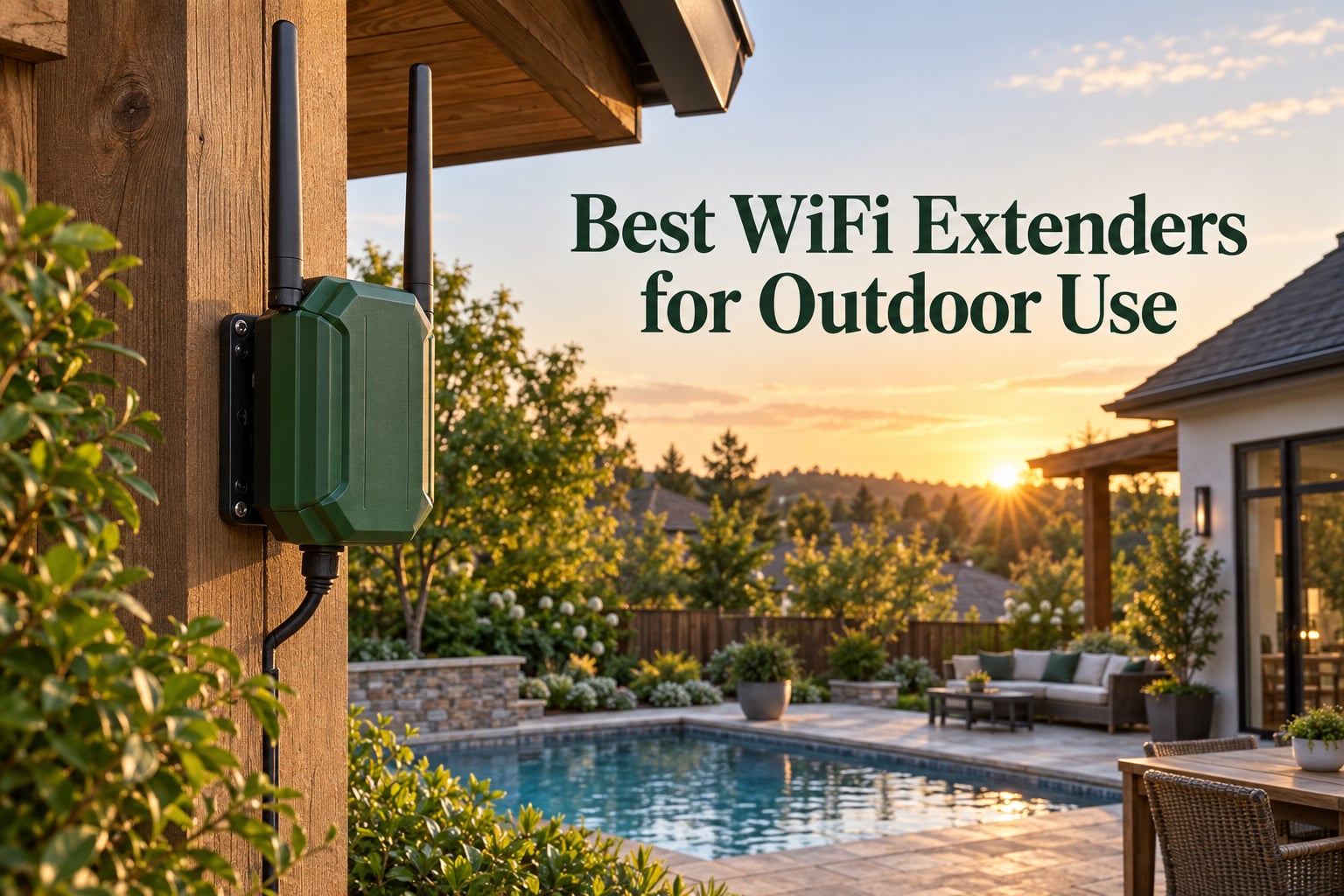 Best WiFi Extenders for Outdoor Use