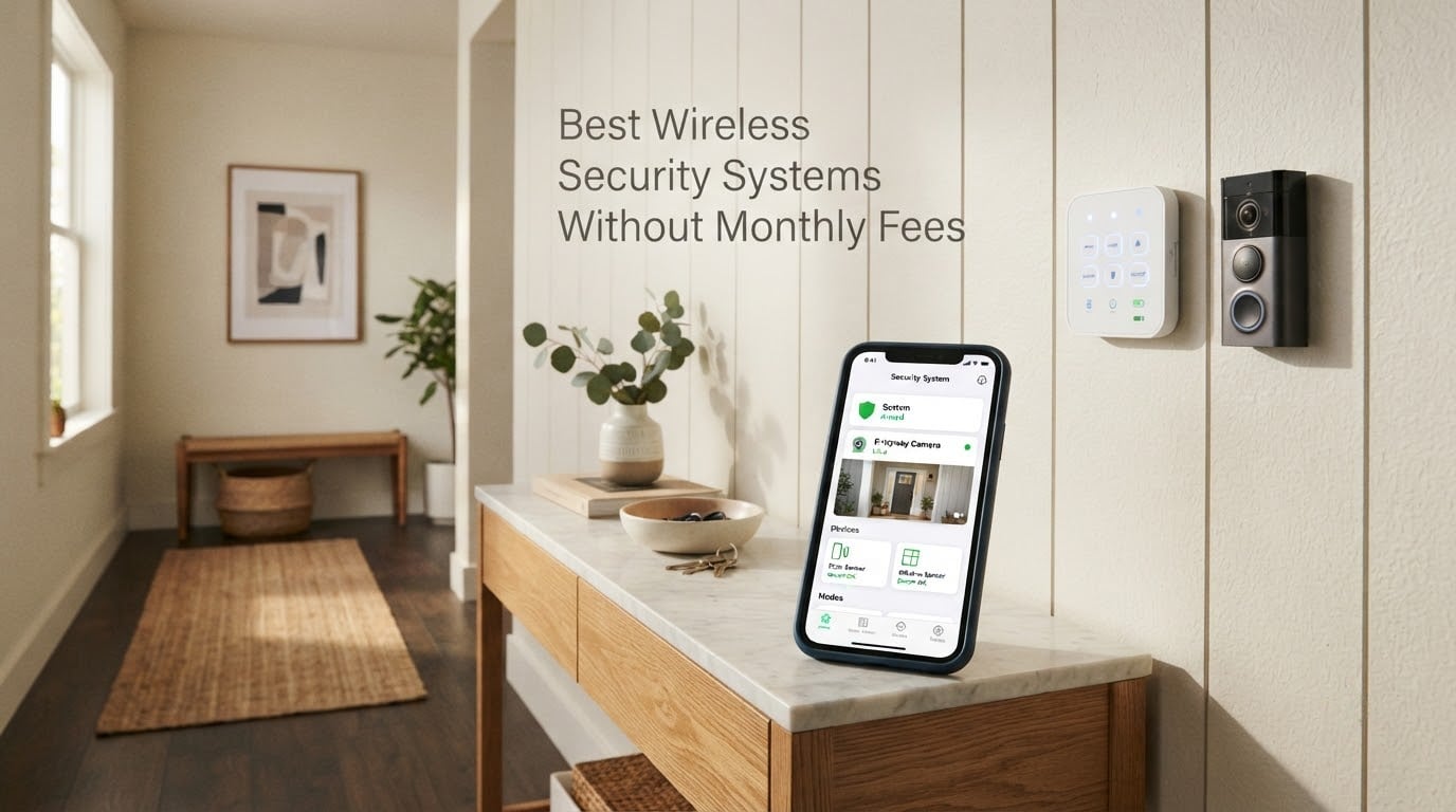 Best Wireless Security Systems Without Monthly Fees