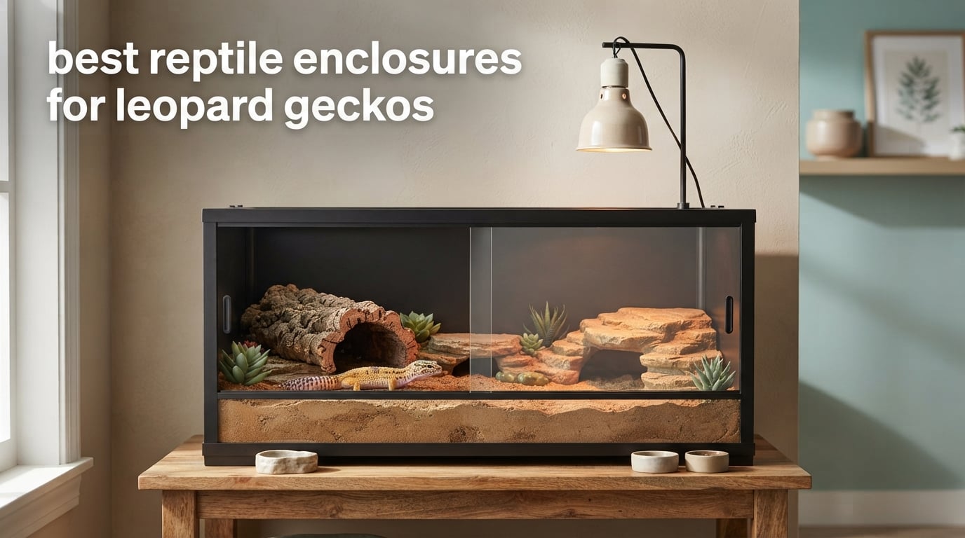 best reptile enclosures for leopard geckos