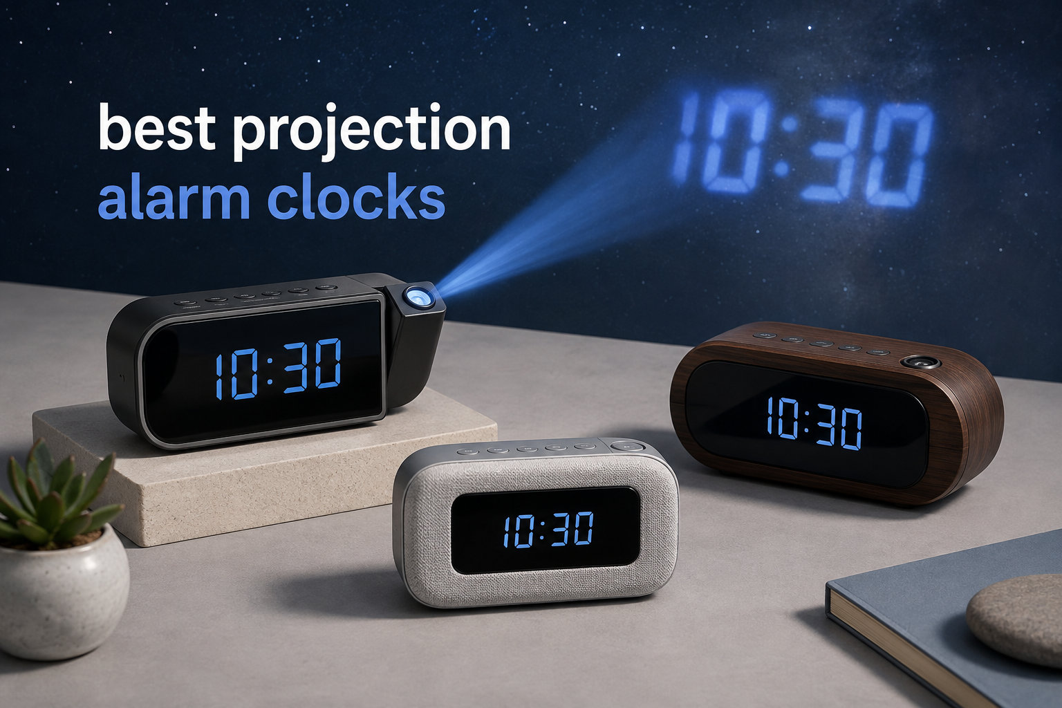 best projection alarm clocks