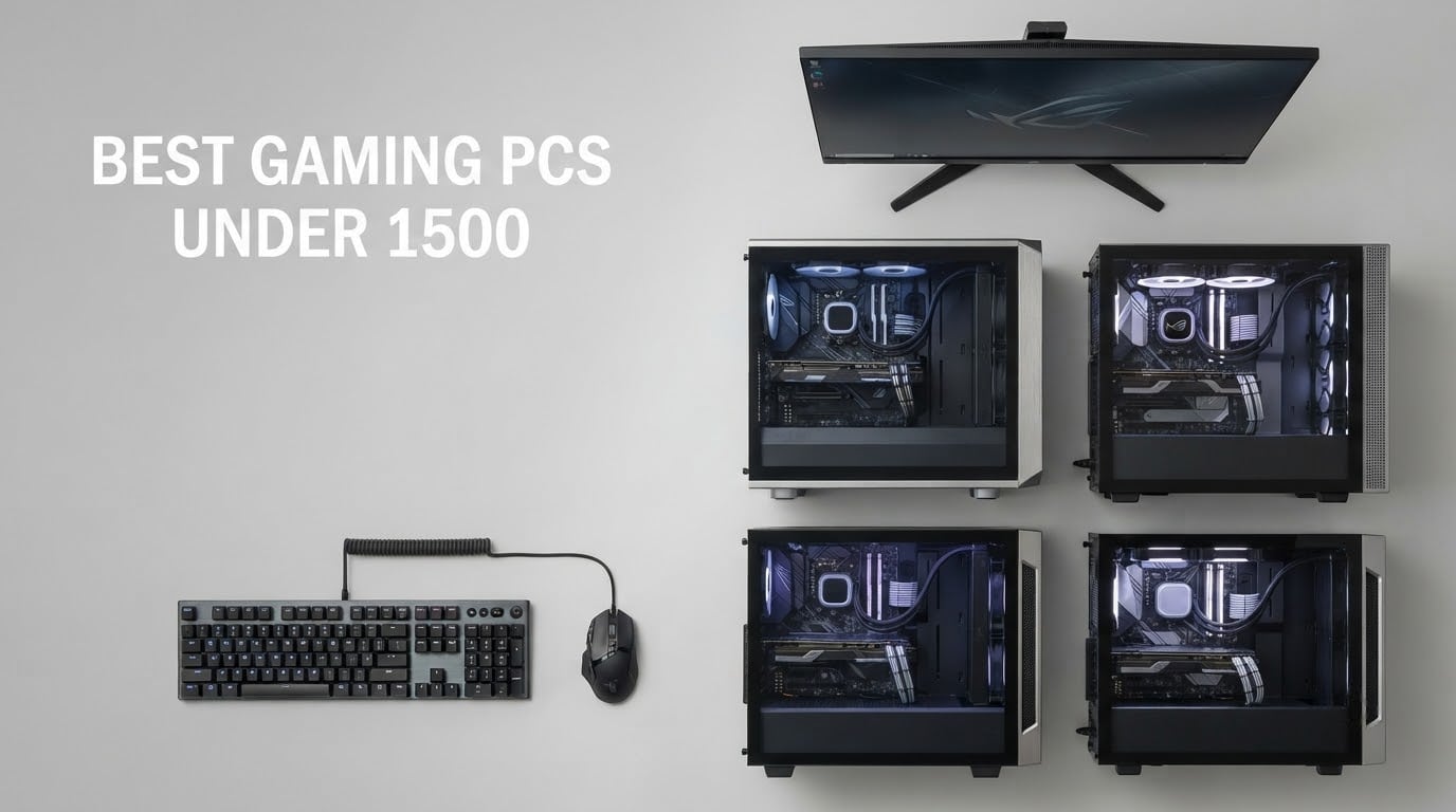 Best Gaming PCs Under 1500