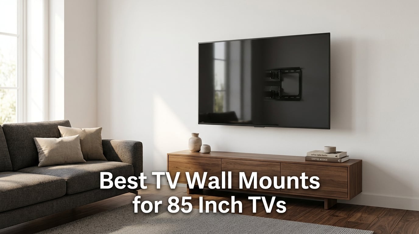 Best TV Wall Mounts for 85 Inch TVs