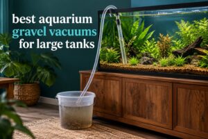 best aquarium gravel vacuums for large tanks