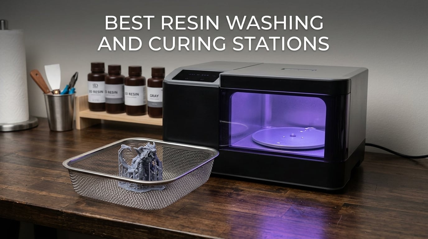best resin washing and curing stations