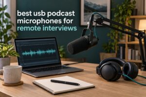 best usb podcast microphones for remote interviews