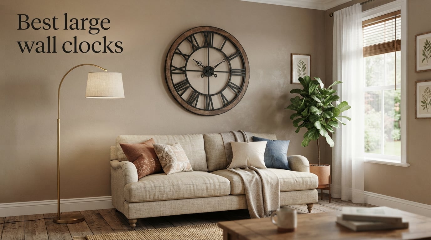 Best large wall clocks