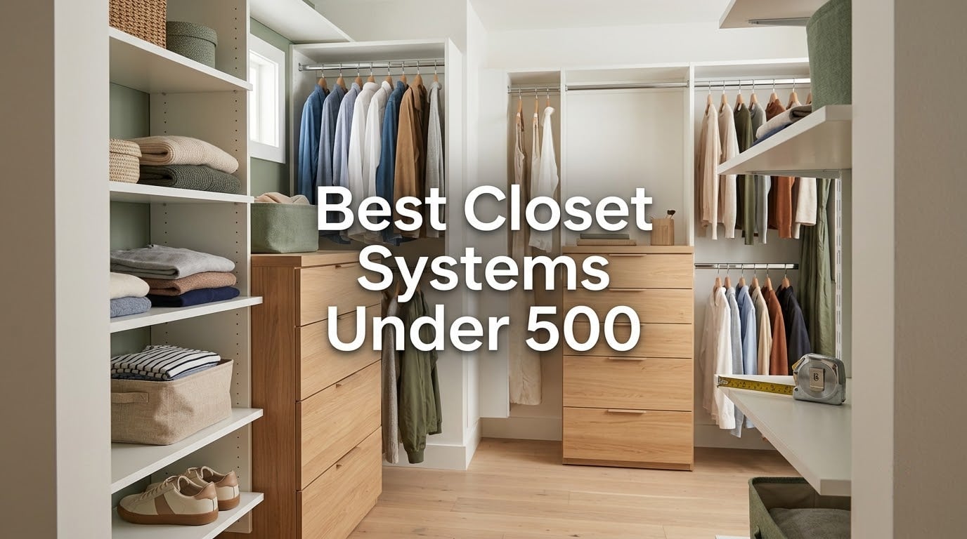 Best Closet Systems Under 500