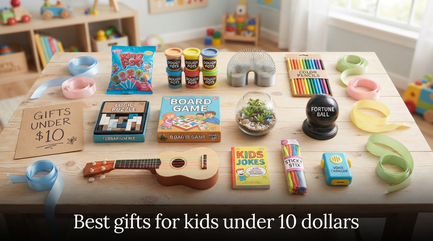 Best gifts for kids under 10 dollars
