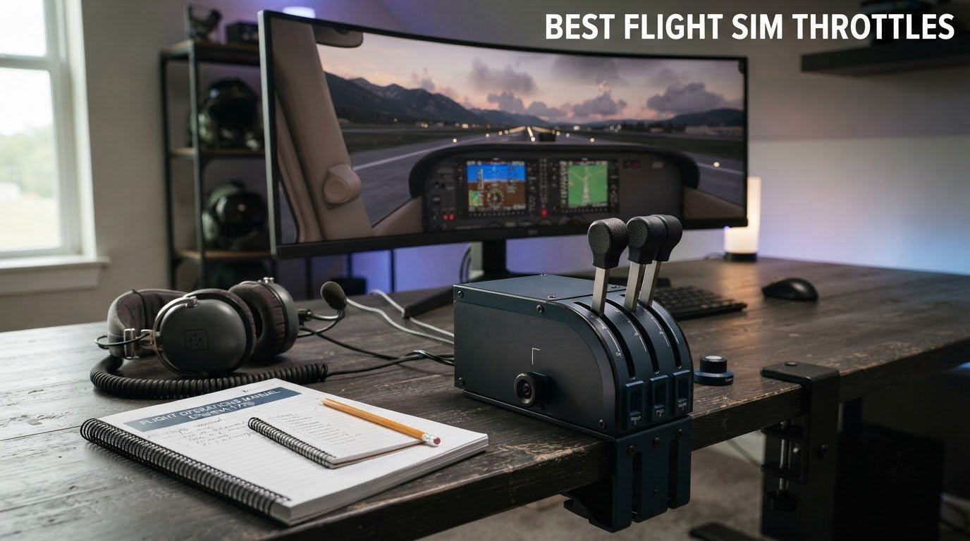best flight sim throttles