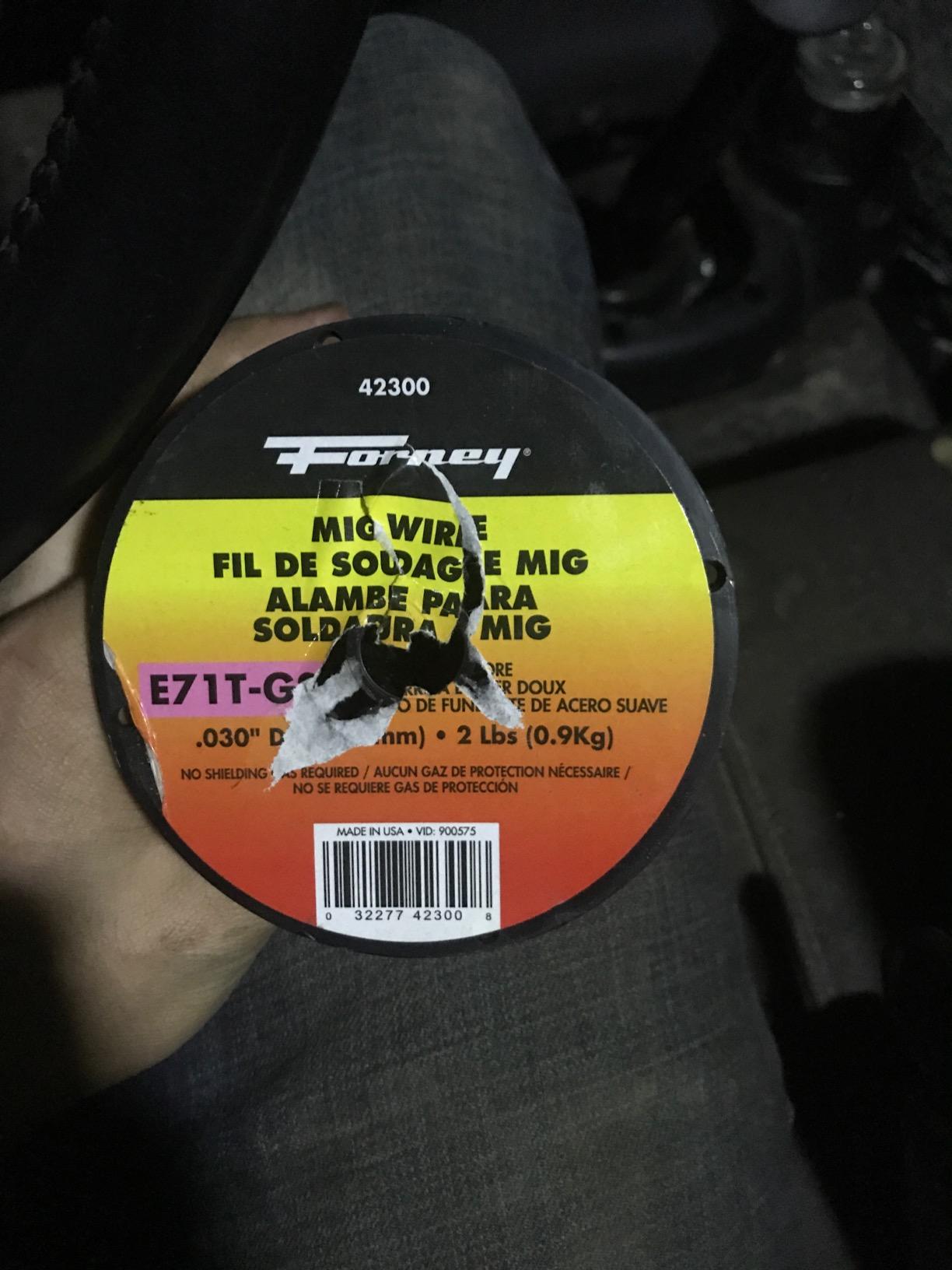 Forney 42300 Flux Core Mig Welding Wire 2-Pound customer photo 2