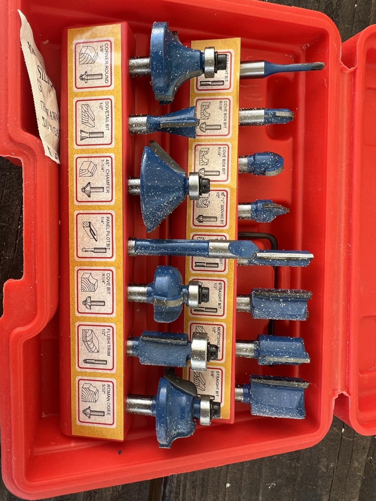 Hiltex 10100 Tungsten Carbide Router Bits | 15-Piece Set customer photo 2