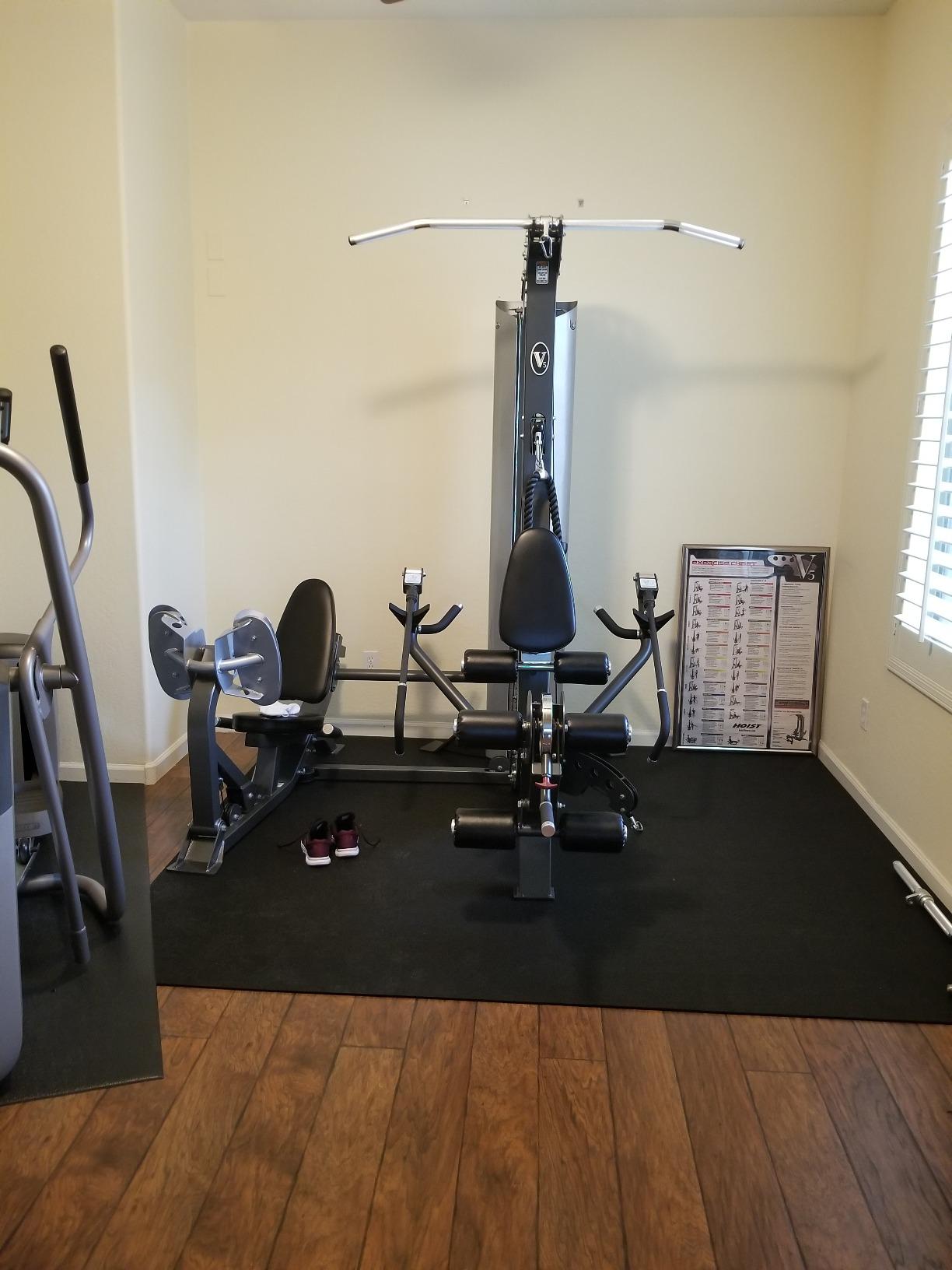 Rubber-Cal Recycled Flooring 1/4 in. x 4 ft. x 8 ft. - Black Rubber Mats customer photo 1