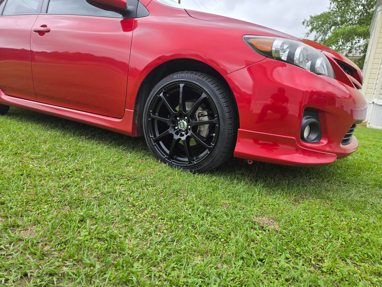 Enkei 441-875-0245BK EDR9 Performance Wheel 18x7.5 +45 5x100/114.3 Black Paint customer photo 2