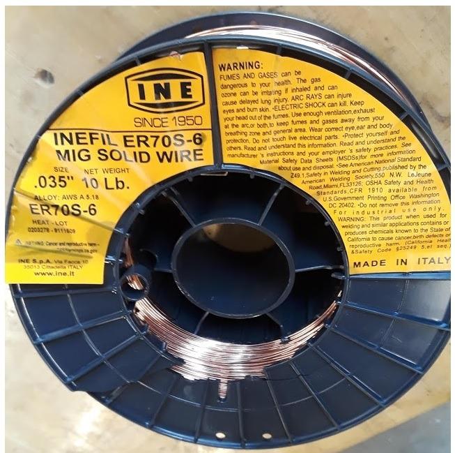 INEFIL ER70S-6 MIG Welding Wire .035