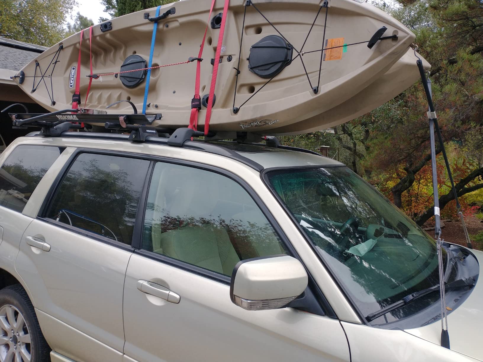 Malone Stax Pro2 Universal Car Rack Folding Kayak Carrier (2 Boat Carrier) customer photo 2