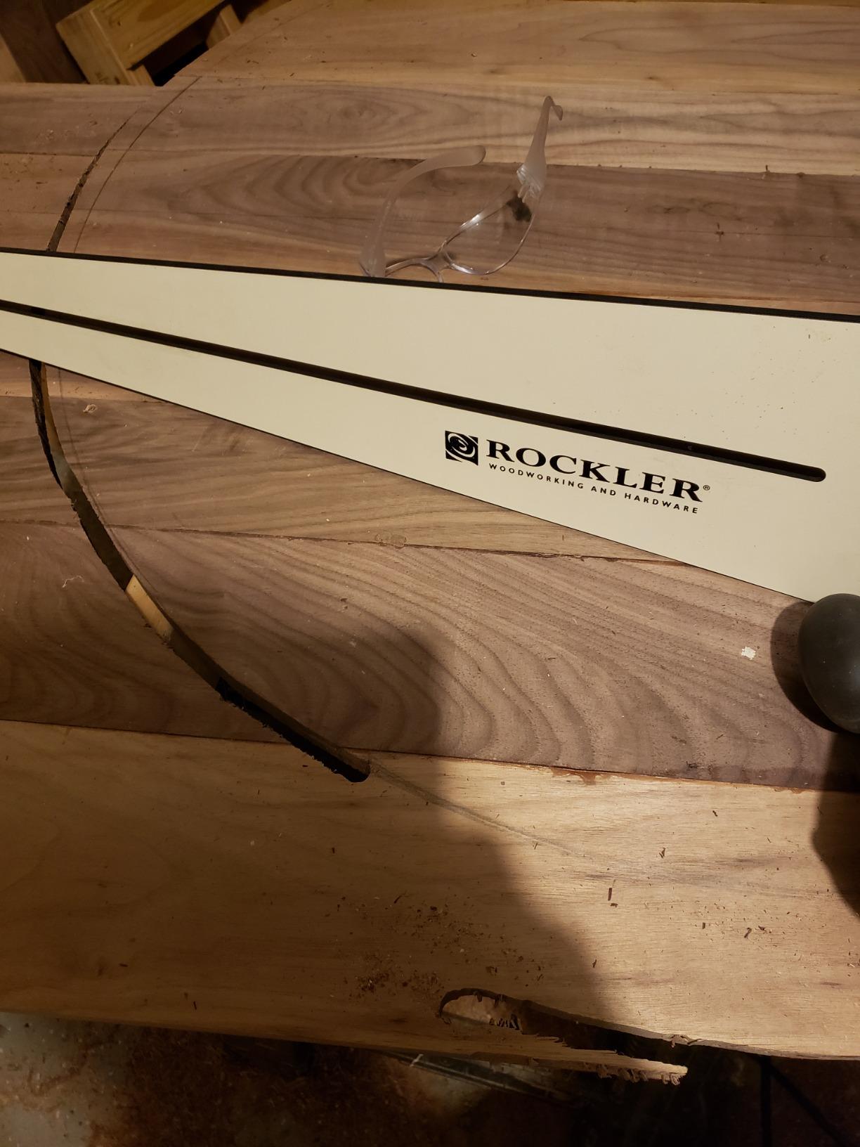 Rockler Router Circle Cutting Jig, 10 to 52 in Circle Cutter with Pins customer photo 1