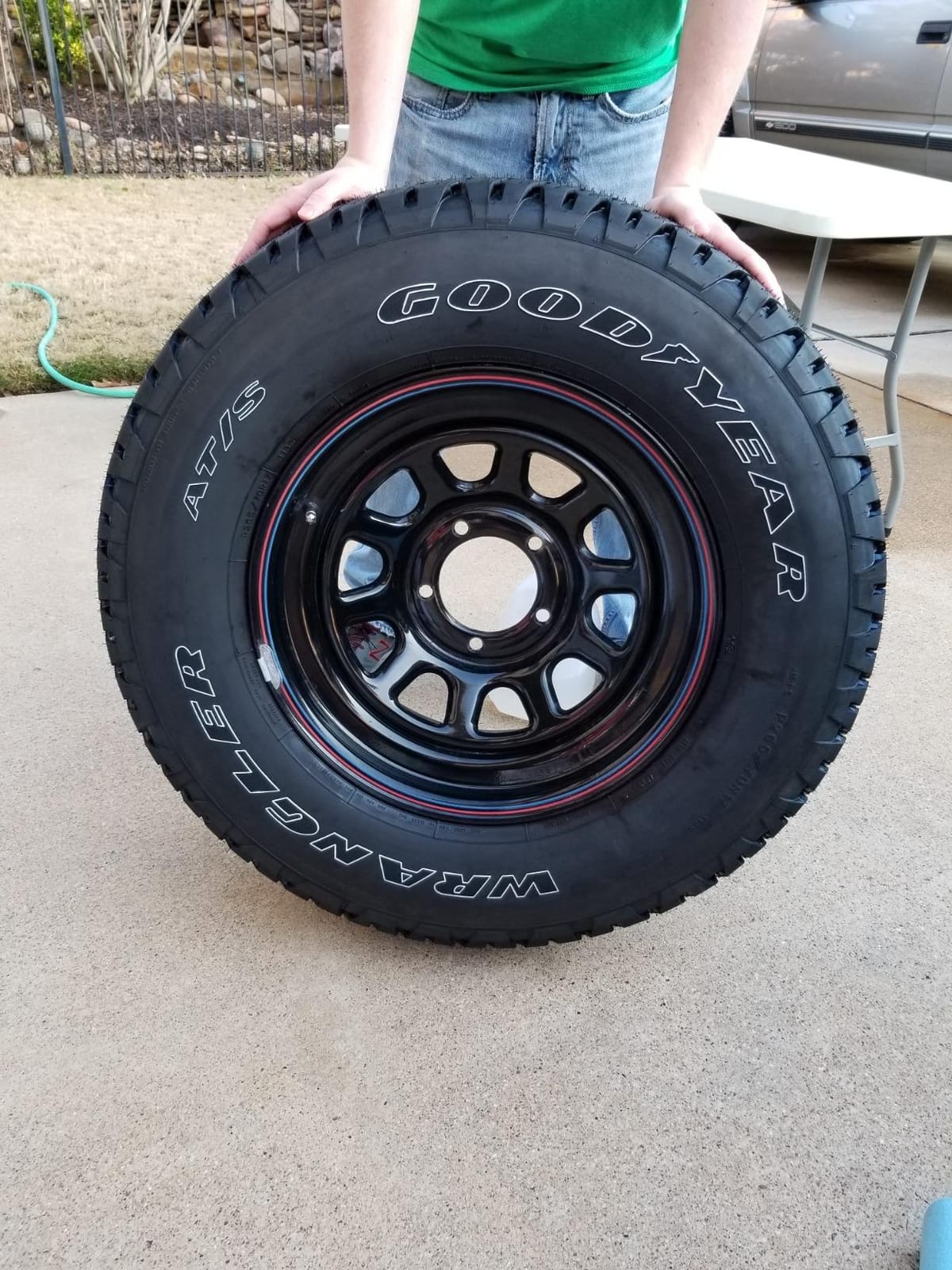 Goodyear Wrangler AT/S Tire - 265/70R17 113S SL customer photo 2