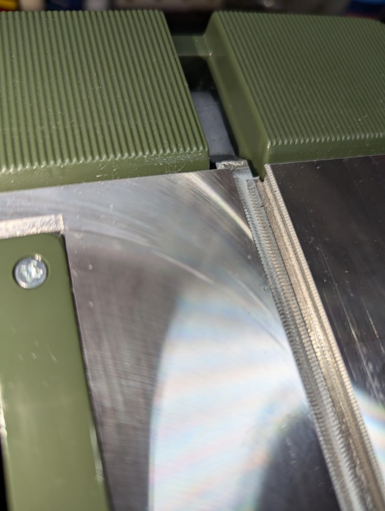 PROXXON Table Saw FET for Precision Cuts in Wood, Non-Ferrous Metals, Plastics - Adjustable Blade, Extendable Table, Low Noise Motor, 110-120V AC - 37070 customer photo 2