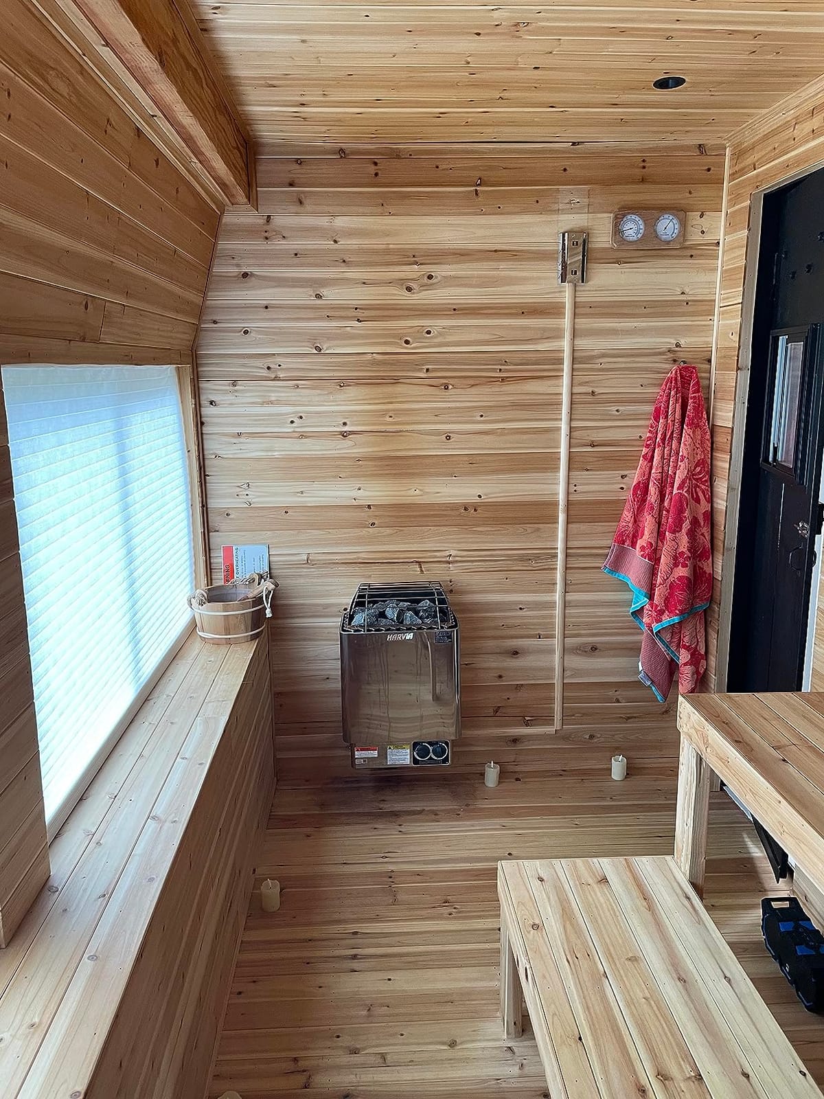 Finlandia/Harvia FLB-80/KIP-80B Sauna Heater, 8kw 240v/1ph, Maximum 425 cubic feet customer photo 2