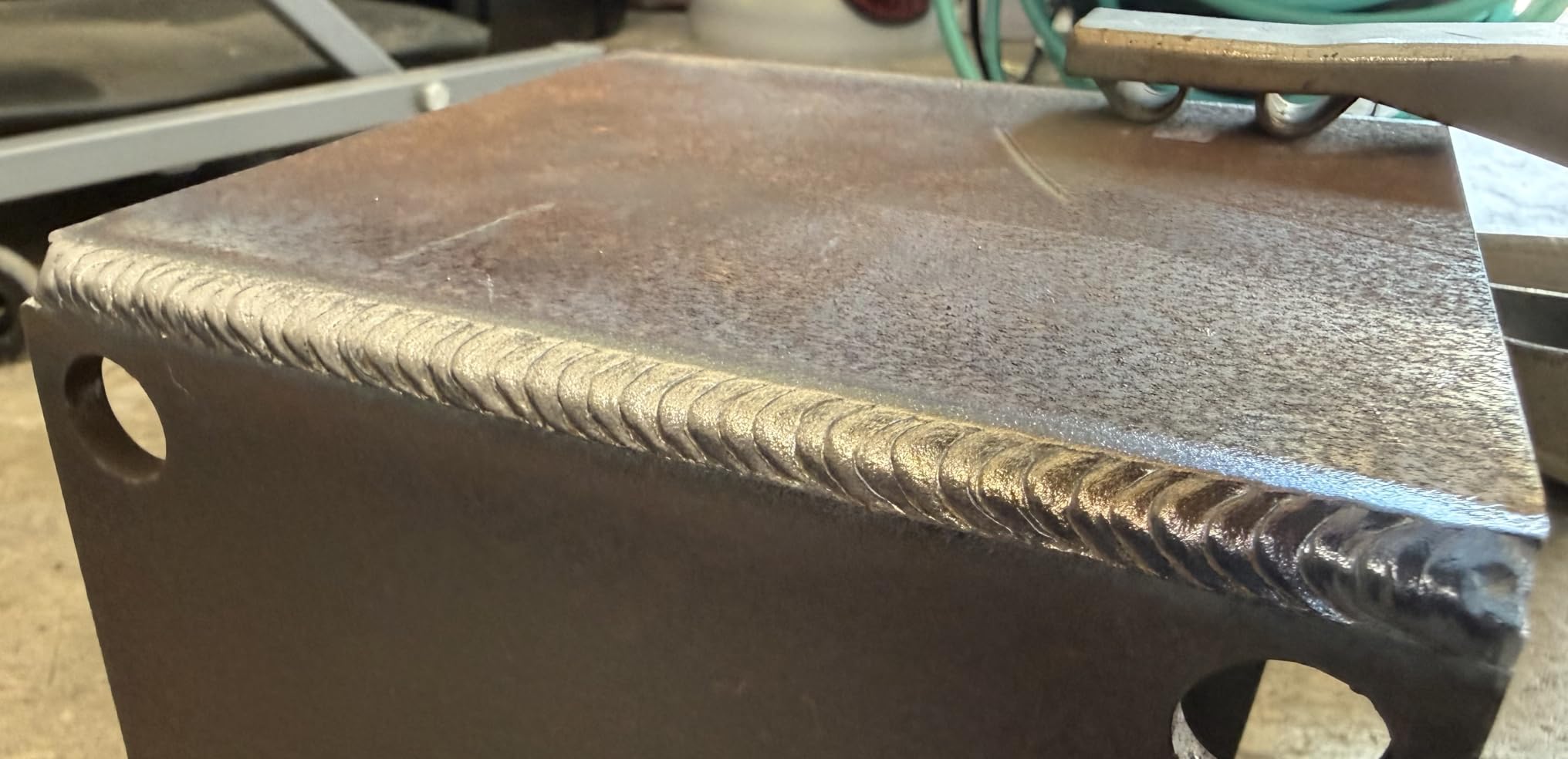 Blue Demon ER70S6 X .030 X 11 LB MIG/GMAW Carbon Steel Welding Wire, All Position, Low Spatter, Formulated to Provide Porosity-Free, X-Ray Quality Welds, 0.03 dia customer photo 1
