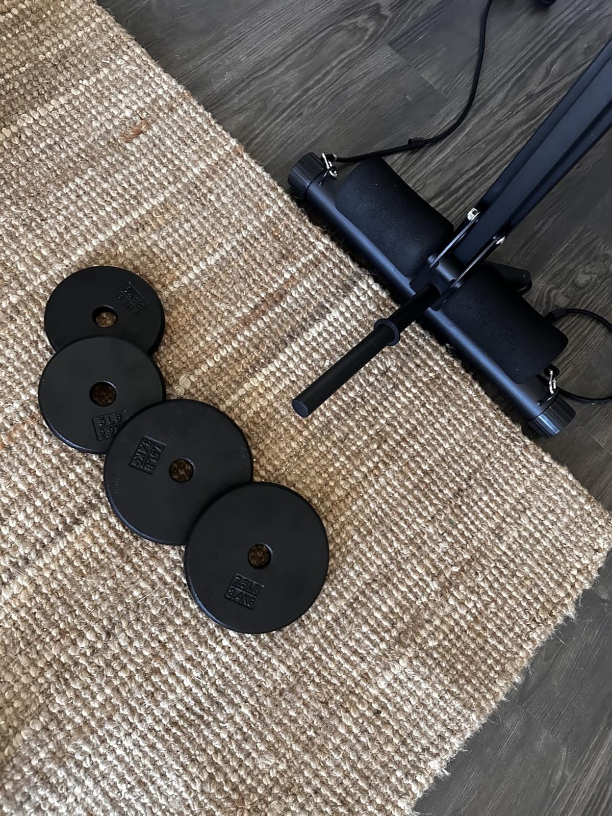 Yes4All Cast Iron Weight Plates for 1-Inch Barbells customer photo 1