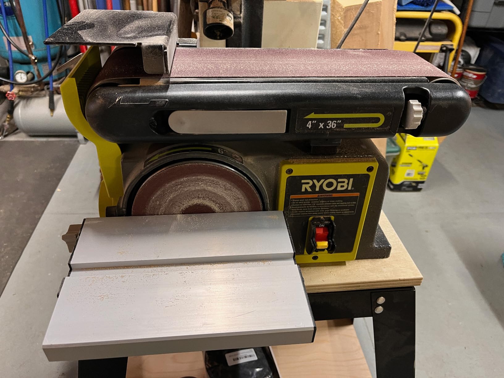 RYOBI BD4601G Bench Sander Green customer photo 2