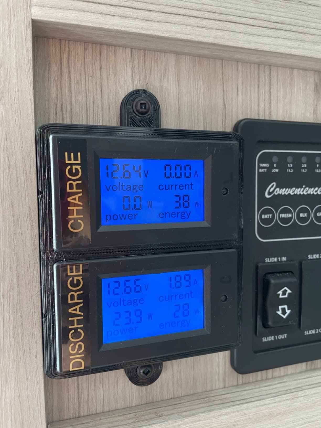 DC 8-100V 0-100A Amp Meter Voltmeter Battery Monitor with 100A Shunt customer photo 1