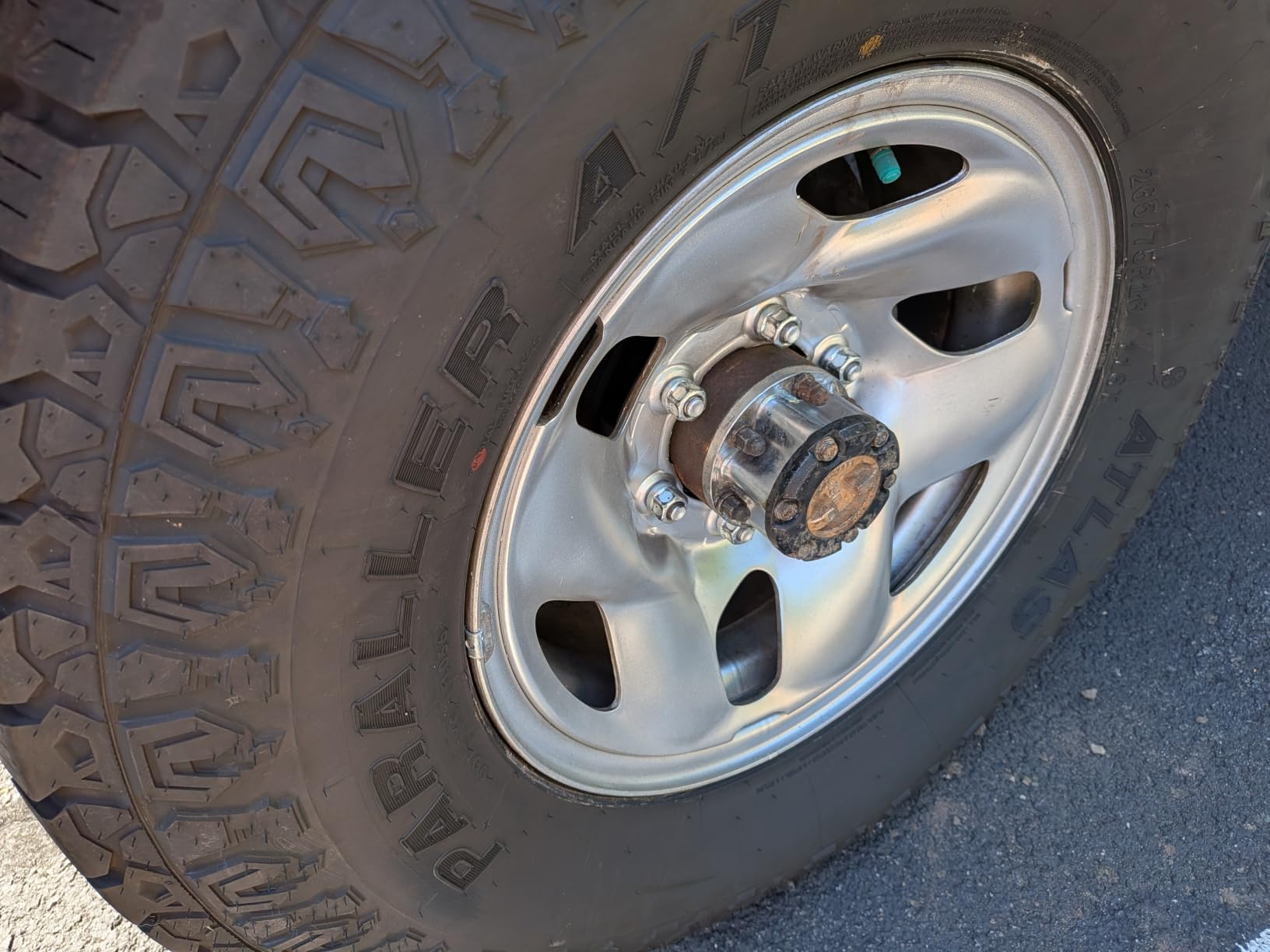 KSP 1 inch 6X5.5 Wheel Spacers for Tacoma 2016-2023, 6x139.7 mm to 6x139.7 mm Thread Pitch M12x1.5 Hub Bore 108mm Adapters for 6 Lugs Tacoma 2005-2015, 4Runner Tundra FJ Land Cruiser, Not Hubcentric customer photo 1