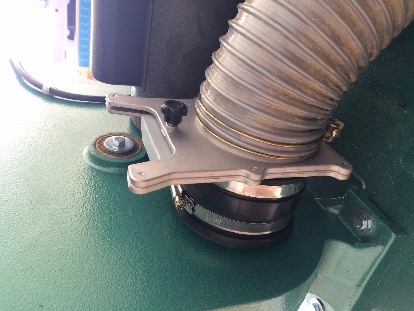 4 Inch OD Self Cleaning No Clog Aluminum Blast Gate Cut Off Valve for Dust Collection System ABG4 customer photo 1