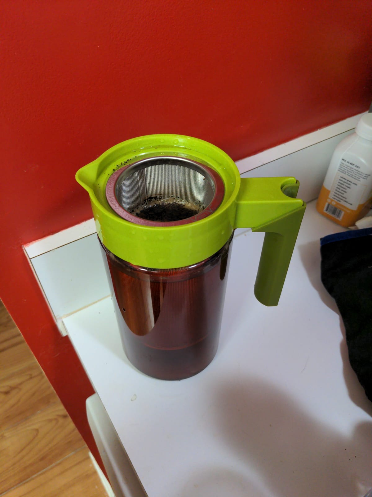 Altura The TUBE+ Cold Brew Coffee Maker and Tea Infuser for Wide Mouth Mason Jars - Stainless Steel Cold Brew Filter Strainer for Iced Coffee, Fruit Water & More - (64oz/2qt) customer photo 1