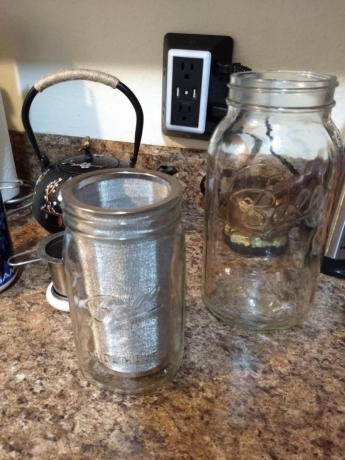Cold Brew Coffee Filter for Wide Mouth Mason Jar, Food Grade 304 Stainless Steel, Ultra Fine Mesh, Tea and Fruit infuser, Iced Coffee Maker, Iced Tea Maker, Cold Brew Coffee Maker customer photo 1