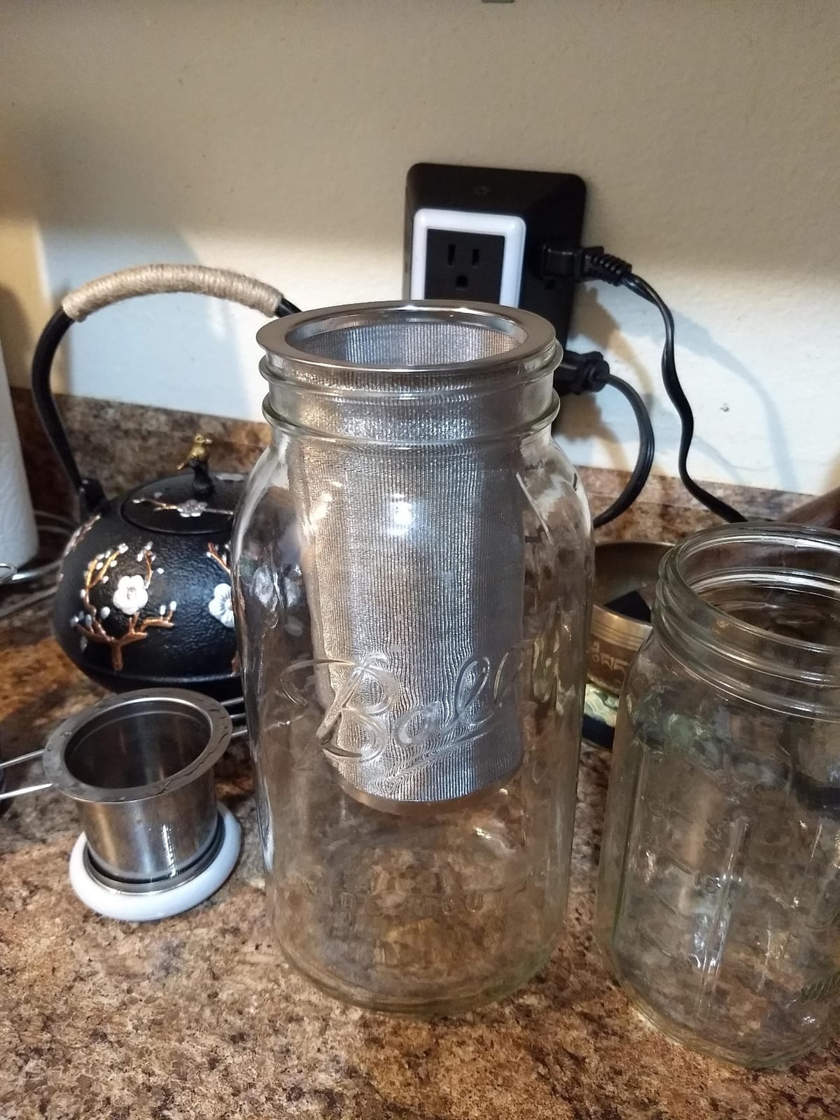 Cold Brew Coffee Filter for Wide Mouth Mason Jar, Food Grade 304 Stainless Steel, Ultra Fine Mesh, Tea and Fruit infuser, Iced Coffee Maker, Iced Tea Maker, Cold Brew Coffee Maker customer photo 2