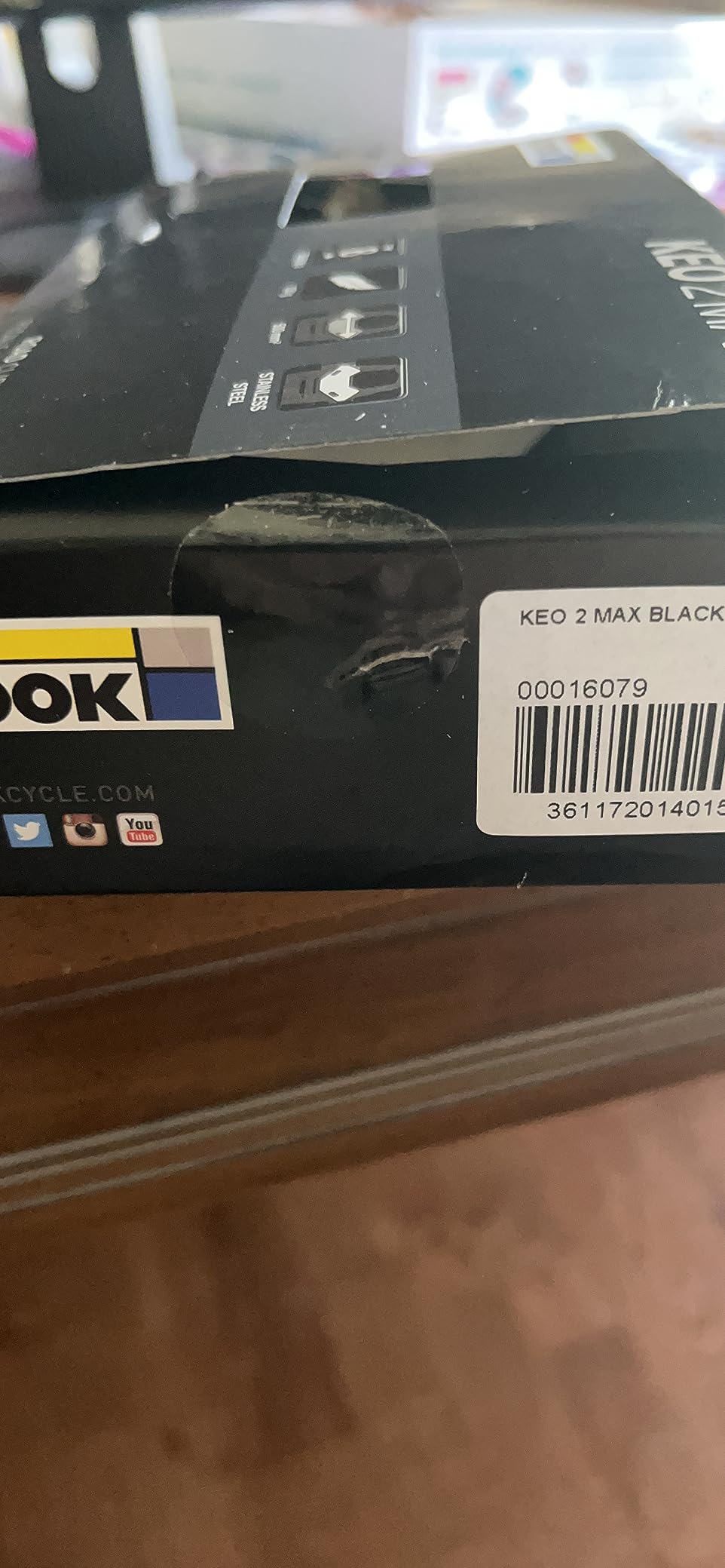 LOOK Cycle - KEO 2 Max - Road Bicycle Pedals - Large 500mm² Contact Area - Full Power Transfer - Ultra Lightweight Pedals, Normal Body - Clipless Pedals - Adjustable Tension customer photo 1