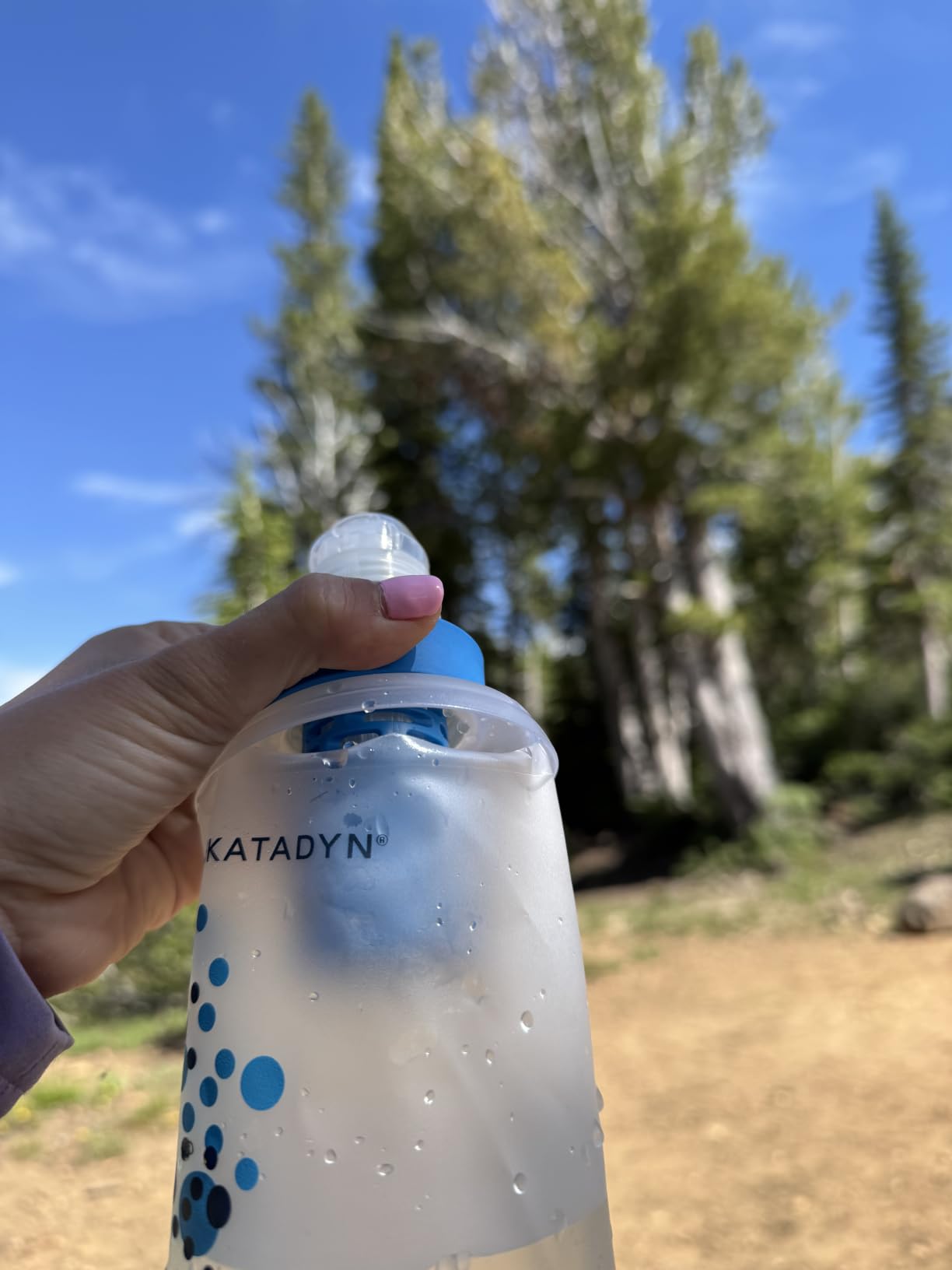 Katadyn BeFree 1L Lightweight Collapsible Water Filter Bottle for Outdoors customer photo 2
