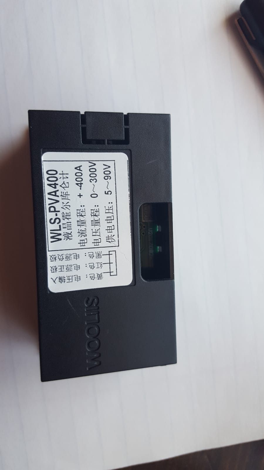 AiLi 400A Battery Monitor No Shunt, Hall Effect High Current 0-300V Voltmeter Ammeter, State of Charge SOC Ah kWh Watt Meter, Through-Hole Install for RV Solar Marine Golf Cart customer photo 1