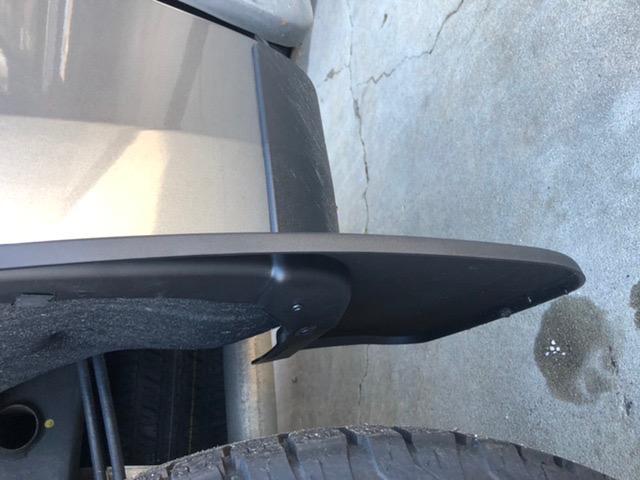 Husky Liners Custom Mud Guards | Fits 2019-2026 Chevrolet Silverado 1500 (Excludes ZR2, LT Trail Boss, Custom Trail Boss) | Rear Set, 2-pc Black - 59261 customer photo 2