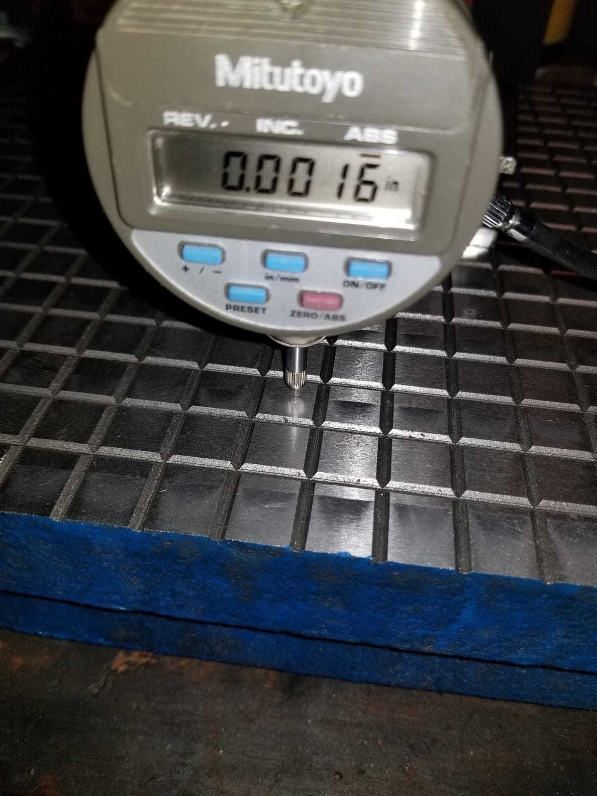 Machinist Cast Iron Lapping Plate 12x16