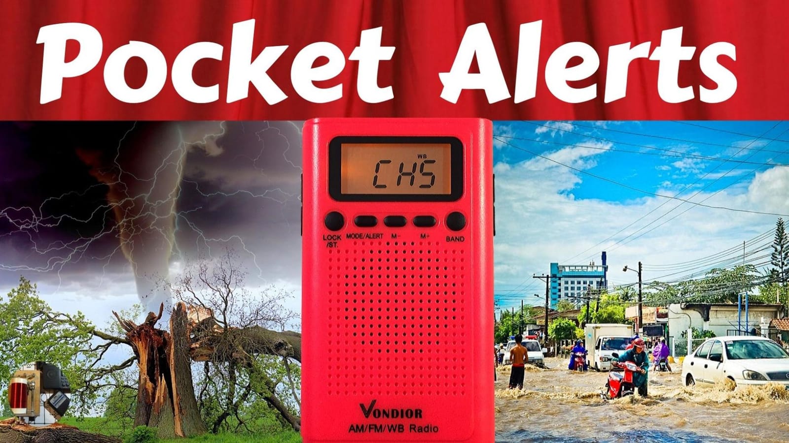 NOAA Weather Radio - AM/FM Transistor Battery Operated Portable Radio customer photo 1