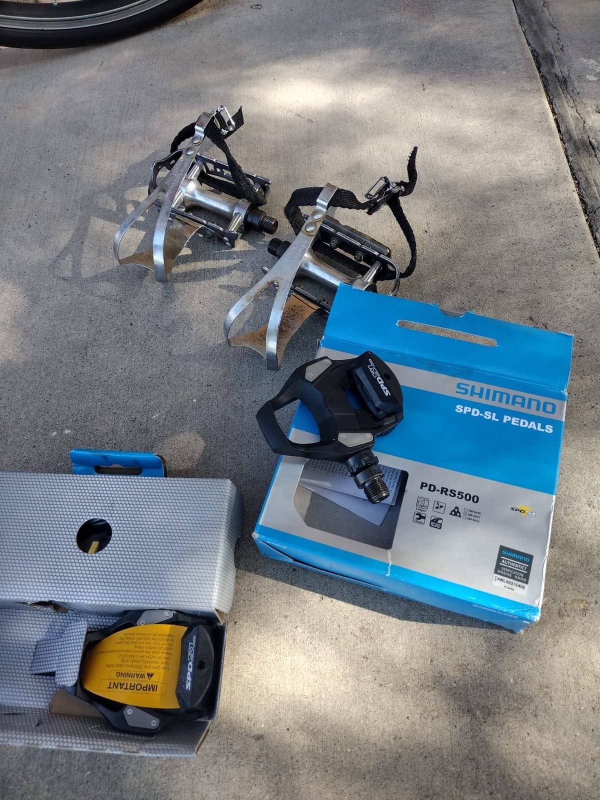 Shimano PD-RS500 SPD-SL Road Pedal customer photo 2