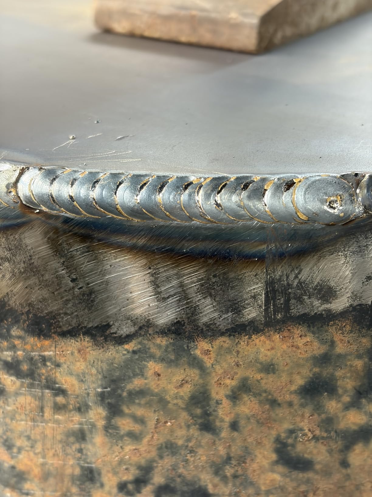 YESWELDER MIG Welding Wire, ER70S-6 Solid Carbon Steel customer photo 2