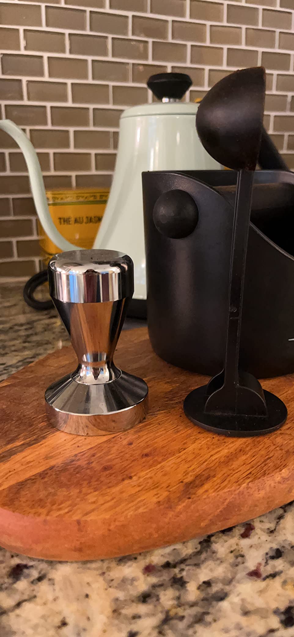 51mm Espresso Tamper, Solid Aluminum Alloy Coffee Tamper for 51mm Portafilter Espresso Machines customer photo 1