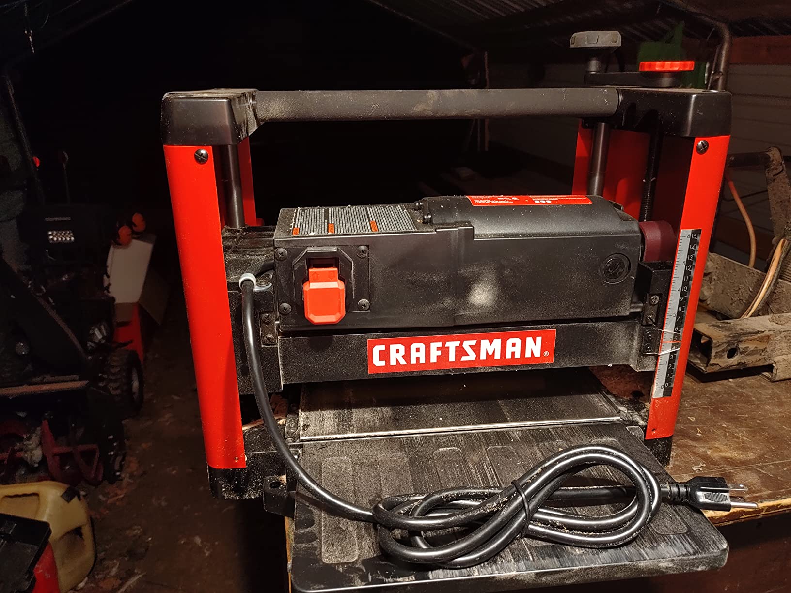 CRAFTSMAN 12.25 In. Benchtop Thickness Planer, 15 Amp, Two Knife (CMEW320) customer photo 1