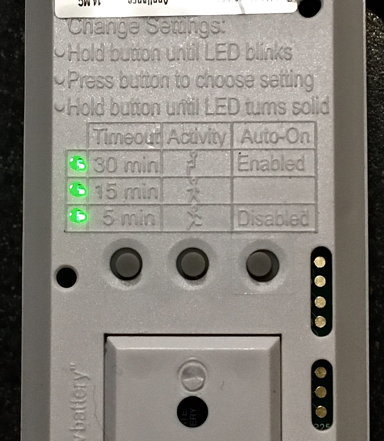 Lutron Caseta Smart Lighting Auto On/Off Wireless Occupancy Motion Sensor customer photo 2