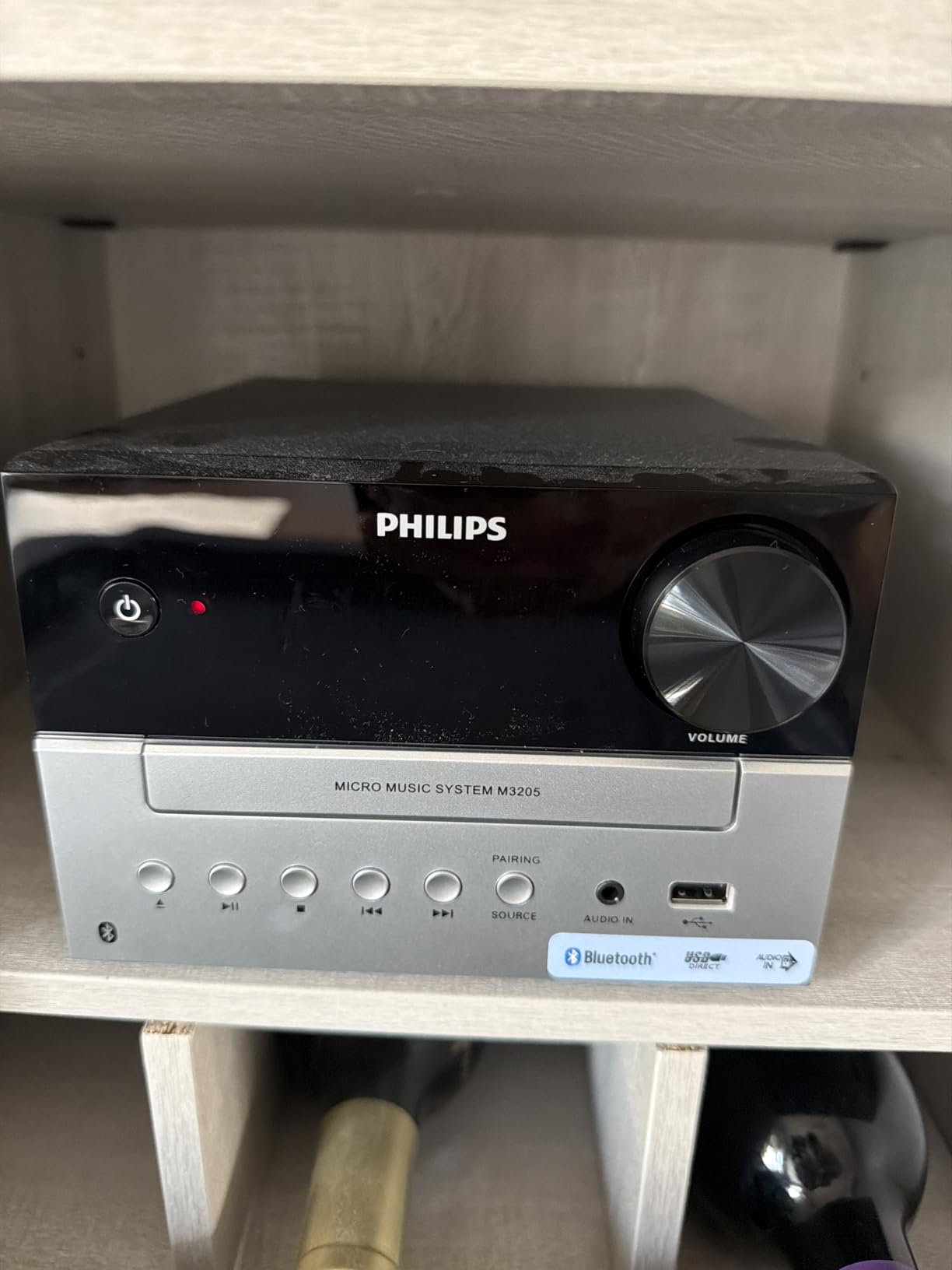 Philips Bluetooth Stereo System for Home with CD Player for Home, Wireless Streaming, MP3, USB, Audio in, FM Radio, 18W, Micro Music Sound System customer photo 1